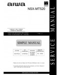 Сервисная инструкция Aiwa NSX-MT520