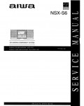 Сервисная инструкция AIWA NSX-S6