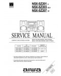 Сервисная инструкция Aiwa NSX-SZ201