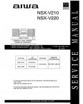 Сервисная инструкция AIWA NSX-V210, NSX-V220