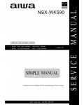 Сервисная инструкция Aiwa NSX-WK590