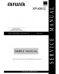 Сервисная инструкция Aiwa XP-KM12