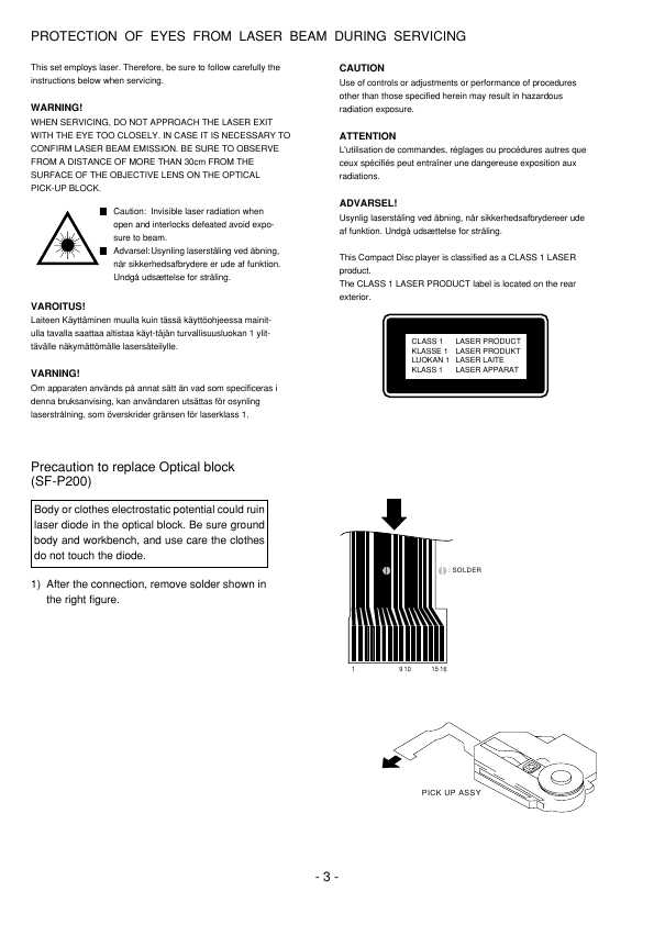 Сервисная инструкция Aiwa XP-R210