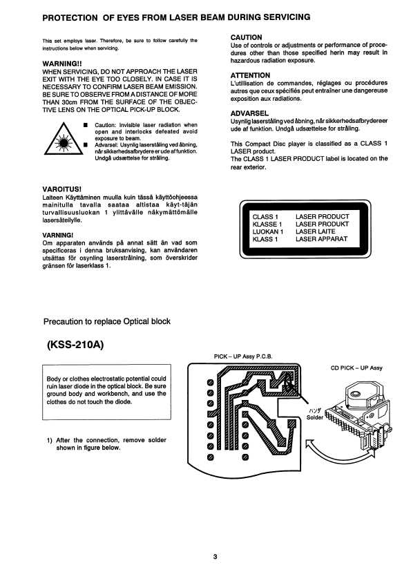 Сервисная инструкция Aiwa XS-Z1100