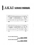 Сервисная инструкция Akai AA-R40, AA-R50