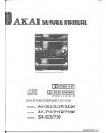 Сервисная инструкция AKAI AC-520, 523R, 525K, 720, 723R, 725K