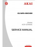 Сервисная инструкция Akai ACR-127MMC