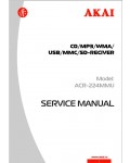 Сервисная инструкция Akai ACR-224MMU