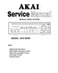 Сервисная инструкция Akai ADV-85DR