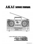 Сервисная инструкция AKAI AJ-520, 530