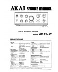 Сервисная инструкция Akai AM-59, AM-69