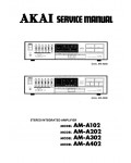 Сервисная инструкция Akai AM-A102, AM-A202, AM-A302, AM-A402