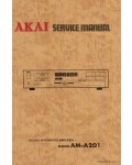 Сервисная инструкция AKAI AM-A201