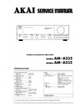 Сервисная инструкция Akai AM-A335, AM-A535