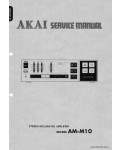 Сервисная инструкция AKAI AM-M10