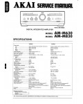 Сервисная инструкция Akai AM-M630, AM-M830