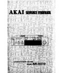 Сервисная инструкция Akai AM-U310