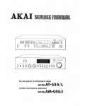 Сервисная инструкция Akai AM-U55, AT-S55