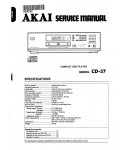 Сервисная инструкция Akai CD-57