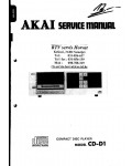 Сервисная инструкция Akai CD-D1