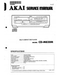 Сервисная инструкция Akai CD-M830M