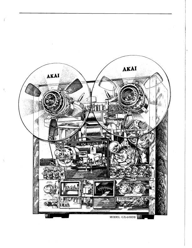 Сервисная инструкция Akai GX-600D