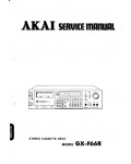 Сервисная инструкция Akai GX-F66R