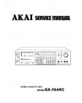 Сервисная инструкция Akai GX-F66RC