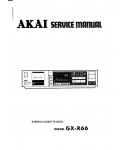 Сервисная инструкция Akai GX-R66