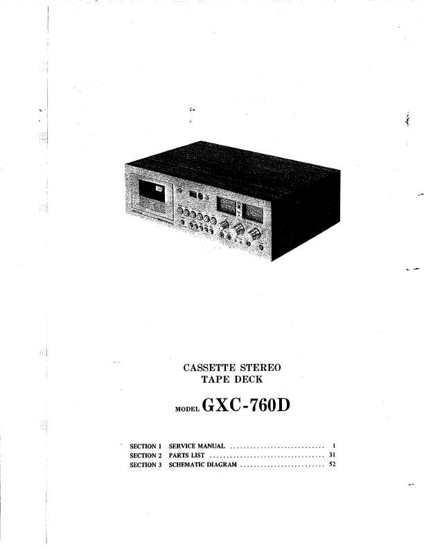 Сервисная инструкция Akai GXC-760D