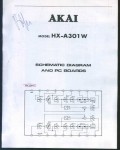 Сервисная инструкция Akai HX-A301W