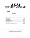 Сервисная инструкция Akai LCT-2016