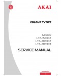 Сервисная инструкция Akai LTA-15E302, LTA-20E302, LTA-20E303