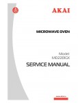 Сервисная инструкция Akai MD22201GX