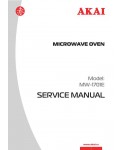 Сервисная инструкция Akai MW-1701E