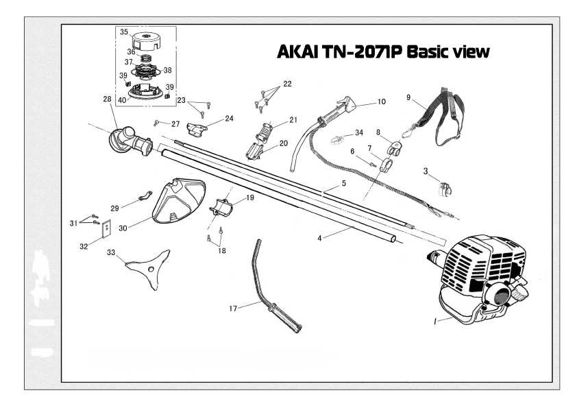 Сервисная инструкция Akai TN-2071P