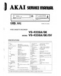 Сервисная инструкция Akai VS-422EA, VS-425EA