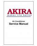 Сервисная инструкция Akira AC-S13CKC