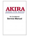Сервисная инструкция Akira AC-S13HKB