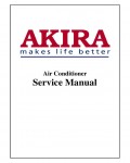 Сервисная инструкция Akira AC-S24HG