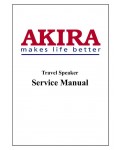 Сервисная инструкция Akira ATS-R1L