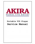 Сервисная инструкция Akira CD-300V