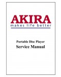 Сервисная инструкция Akira DV-401P