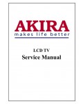 Сервисная инструкция Akira LCT-15CH12ST