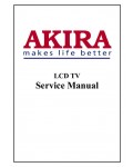 Сервисная инструкция Akira LCT-20KX01LST