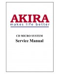 Сервисная инструкция Akira MC-3180