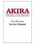 Сервисная инструкция Akira MC-6130V2