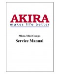 Сервисная инструкция Akira MC-6320