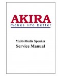 Сервисная инструкция Akira MMS-03-51