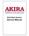 Сервисная инструкция Akira MMS-151